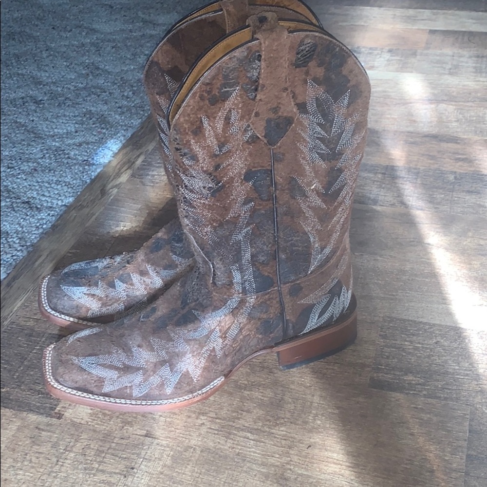 Jonny ringo women’s brown distressed boot